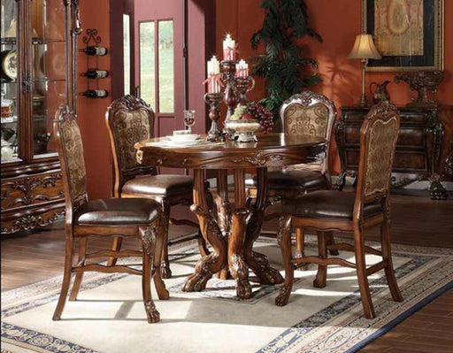 Acme Furniture - Dresden 5 Piece Dining Room Set in Cherry - 12160-5SET - GreatFurnitureDeal