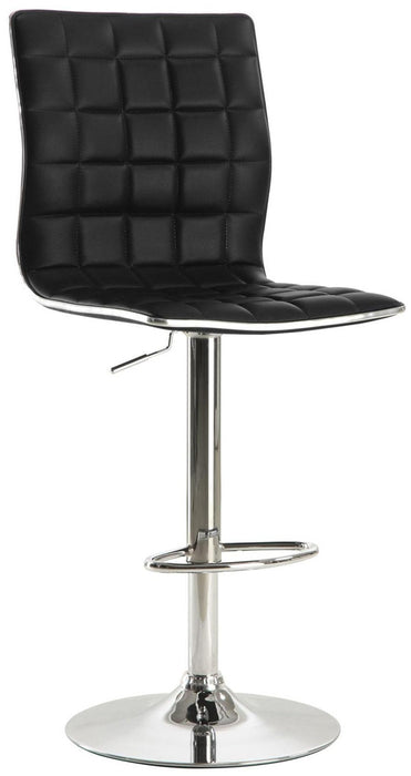 Coaster Furniture - Waffle Black Bar Stool Set of 2 - 122087
