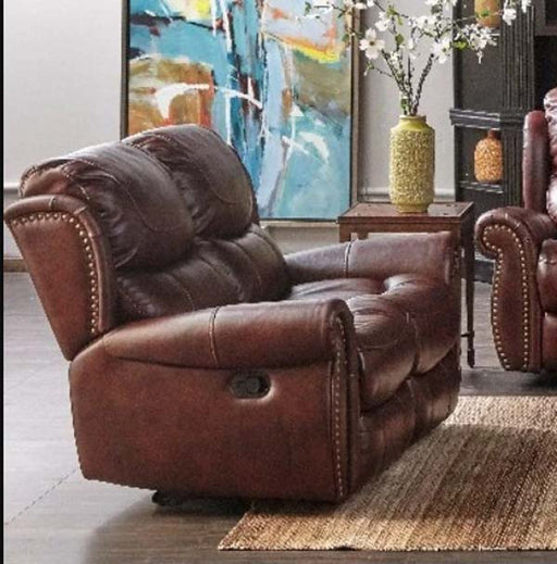 Myco Furniture - Stanley Recliner Loveseat in Mahogany - 1226-L - GreatFurnitureDeal