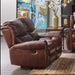 Myco Furniture - Stanley Recliner Loveseat in Mahogany - 1226-L - GreatFurnitureDeal