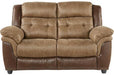 Myco Furniture - Sheffield Recliner Loveseat in Brown Mocha - 1227-L - GreatFurnitureDeal