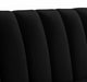 Meridian Furniture - Dixie Velvet Chair in Black - 674Black-C - GreatFurnitureDeal