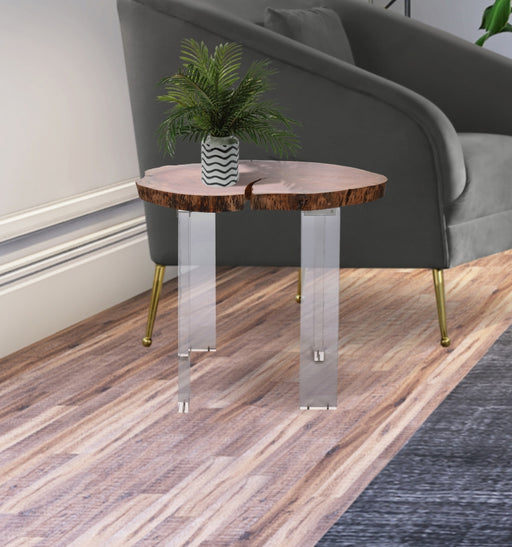 Meridian Furniture - Woodland End Table in Natural - 258-ET - GreatFurnitureDeal