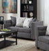 Myco Furniture - Winslow Loveseat in Gray - 1233-L-GY