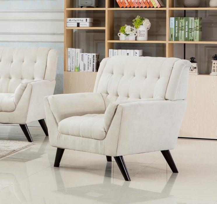 Myco Furniture - Elston Chair in Beige - 1243-C-BG