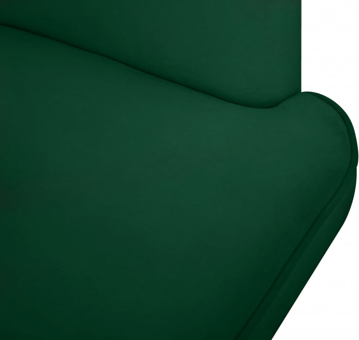 Meridian Furniture - Rays Accent Chair in Green - 533Green - GreatFurnitureDeal