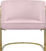 Meridian Furniture - Rays Accent Chair in Pink - 533Pink - GreatFurnitureDeal