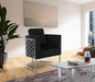 Meridian Furniture - Casa Velvet Chair in Black - 691Black-C - GreatFurnitureDeal
