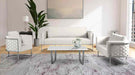 Meridian Furniture - Casa Velvet Loveseat in Cream - 691Cream-L - GreatFurnitureDeal