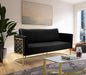 Meridian Furniture - Casa Sofa in Black - 692Black-S - GreatFurnitureDeal