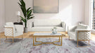 Meridian Furniture - Casa Loveseat in Cream - 692Cream-L - GreatFurnitureDeal