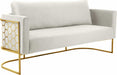 Meridian Furniture - Casa Sofa in Cream - 692Cream-S - GreatFurnitureDeal