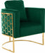 Meridian Furniture - Casa Chair in Green - 692Green-C - GreatFurnitureDeal