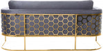 Meridian Furniture - Casa Sofa in Grey - 692Grey-S - GreatFurnitureDeal