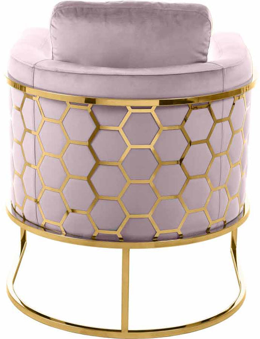 Meridian Furniture - Casa Chair in Pink - 692Pink-C - GreatFurnitureDeal