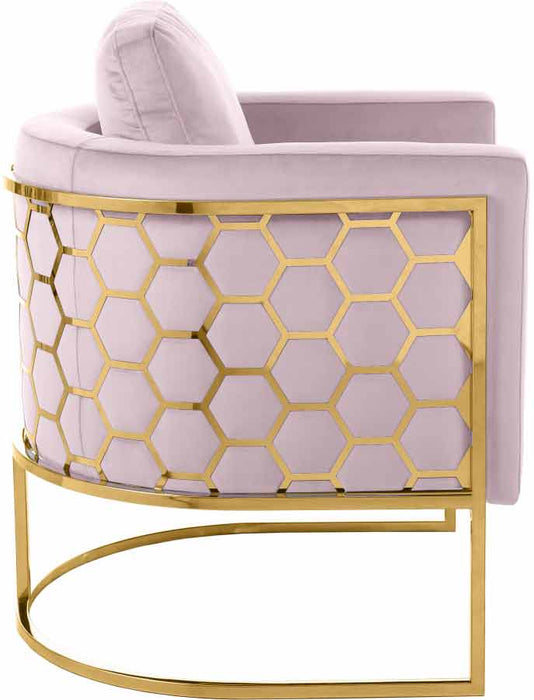 Meridian Furniture - Casa Chair in Pink - 692Pink-C - GreatFurnitureDeal