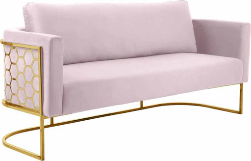 Meridian Furniture - Casa Sofa in Pink - 692Pink-S - GreatFurnitureDeal