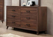 Myco Furniture - Christian Dresser in Brown - CH420-DR