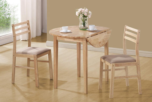 Coaster Furniture - Beige 3 Piece Dining Set - 130006 - GreatFurnitureDeal