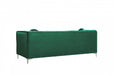 Meridian Furniture - Isabelle Velvet Loveseat in Green - 612Green-L - GreatFurnitureDeal