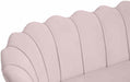 Meridian Furniture - Gardenia Velvet Loveseat in Pink - 684Pink-L - GreatFurnitureDeal