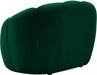 Meridian Furniture - Elijah Velvet Chair in Green - 613Green-C - GreatFurnitureDeal