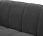 Meridian Furniture - Elijah Velvet Loveseat in Grey - 613Grey-L - GreatFurnitureDeal