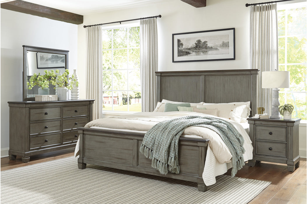 Homelegance - Weaver Eastern King Bed in Antique Gray - 1626GYK-1EK*