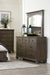 Homelegance - Motsinger Dresser and Mirror in Brown - 1400-DM - GreatFurnitureDeal