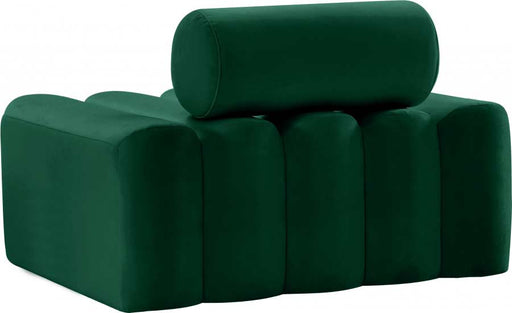 Meridian Furniture - Melody Velvet Chair in Green - 647Green-C - GreatFurnitureDeal