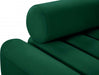 Meridian Furniture - Melody Velvet Loveseat in Green - 647Green-L - GreatFurnitureDeal
