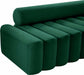 Meridian Furniture - Melody Velvet Sofa in Green -  647Green-S - GreatFurnitureDeal