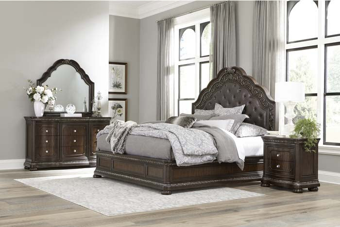 Homelegance - Beddington 5 Piece Eastern King Bedroom Set - 1407K-1EK-5 - GreatFurnitureDeal