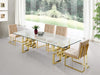 Meridian Furniture - Pierre 5 Piece Dining Room Set - 714-5SET