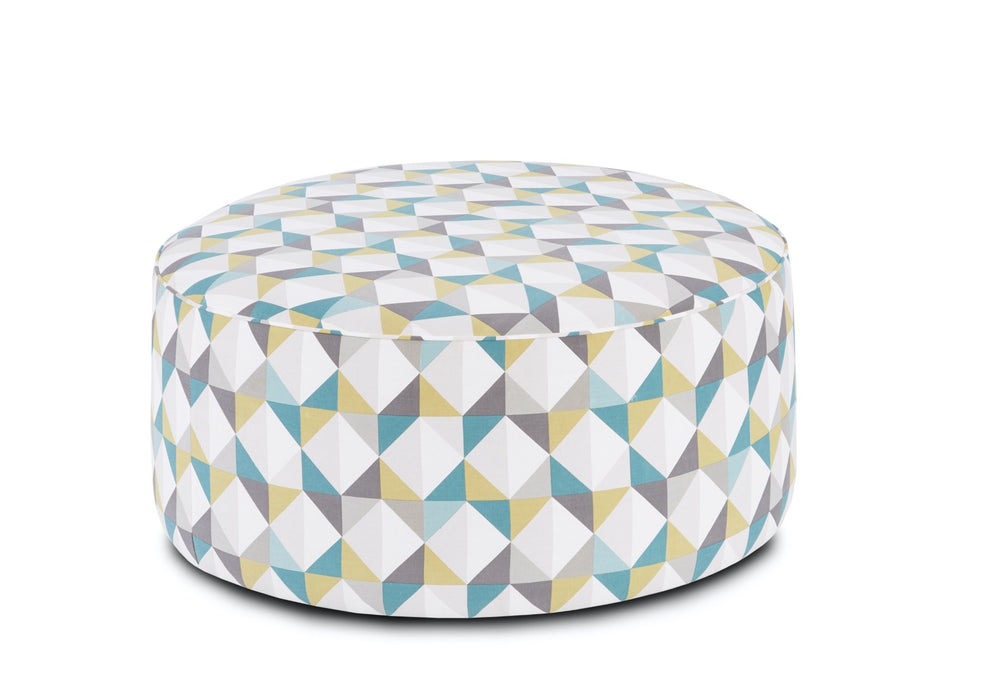 Southern Home Furnishings - Tnt Nickel Cocktail Ottoman - 140 DENMARK CAPER - GreatFurnitureDeal