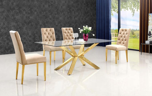 Meridian Furniture - Capri 5 Piece Dining Room Set - 716-5SET - GreatFurnitureDeal
