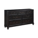 Homelegance - Herman Dresser in Charcoal Brown - 1420-5 - GreatFurnitureDeal