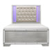 Homelegance - Aveline Queen Bed in Silver - 1428SV-1* - GreatFurnitureDeal