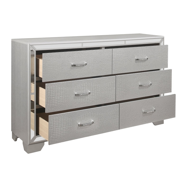 Homelegance - Aveline Dresser in Silver - 1428SV-5