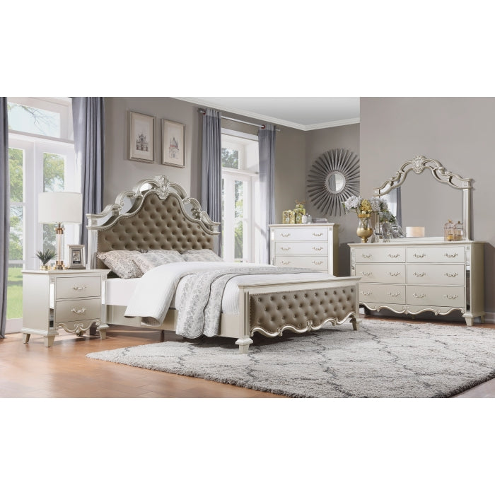 Homelegance - Ever Queen Bed in Champagne - 1429-1*