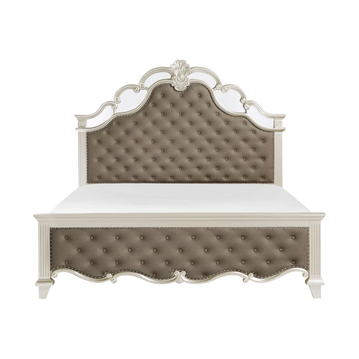 Homelegance - Ever Queen Bed in Champagne - 1429-1*