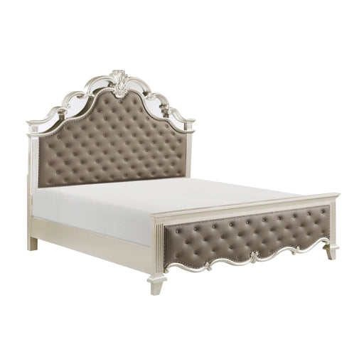 Homelegance - Ever Queen Bed in Champagne - 1429-1* - GreatFurnitureDeal
