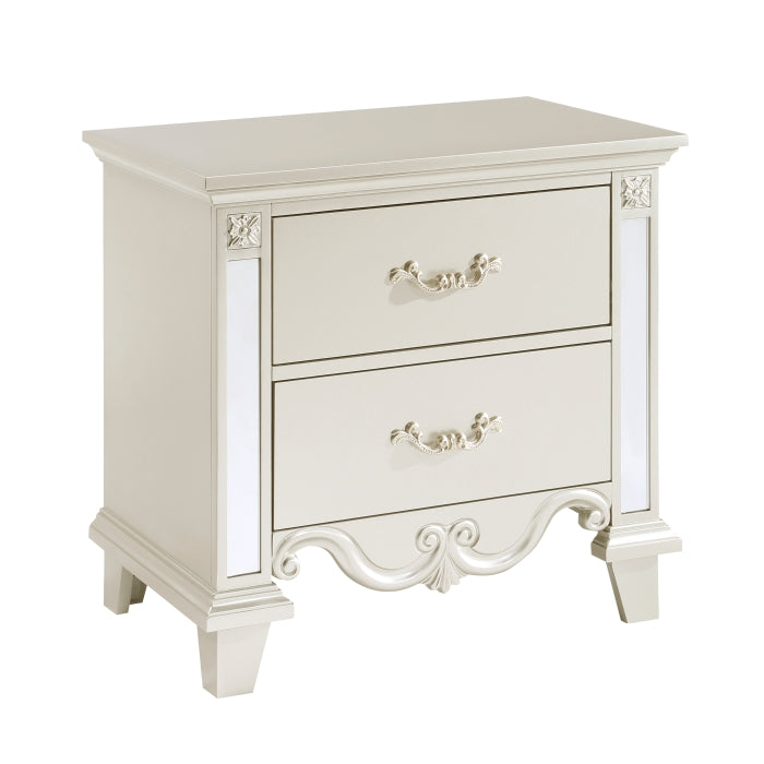 Homelegance - Ever Night Stand in Champagne - 1429-4 - GreatFurnitureDeal