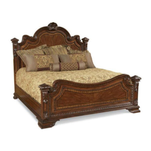 ART Furniture - Old World Queen Estate Bed in Medium Cherry - 143155-2606