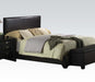 Acme Furniture - Ireland Platform Queen Bed in Black - 14340Q