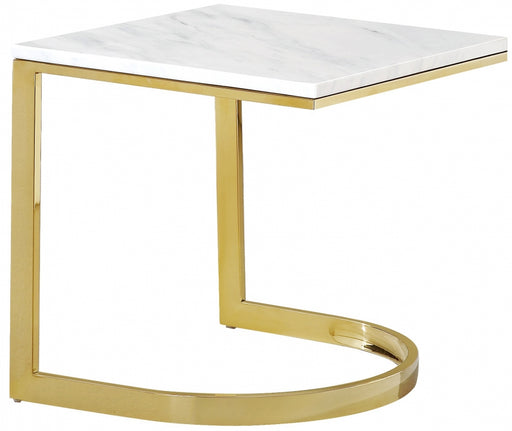 Meridian Furniture - London 3 Piece Occasional Table Set in Gold - 217-3SET - GreatFurnitureDeal