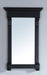 James Martin Furniture - Brookfield 26" Mirror, Antique Black - 147-114-5135