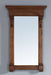 James Martin Furniture - Brookfield 26" Mirror, Country Oak - 147-114-5175 - GreatFurnitureDeal