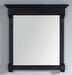 James Martin Furniture - Brookfield 39.5" Mirror, Antique Black - 147-114-5335