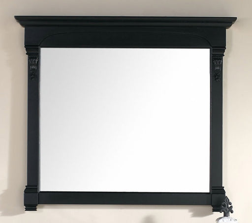 James Martin Furniture - Brookfield 47.25" Mirror, Antique Black - 147-114-5435 - GreatFurnitureDeal